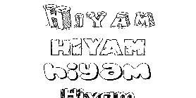 Coloriage Hiyam