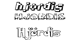 Coloriage Hjördis