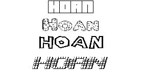 Coloriage Hoan