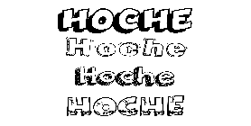 Coloriage Hoche