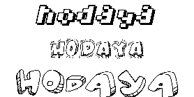 Coloriage Hodaya