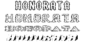 Coloriage Honorata