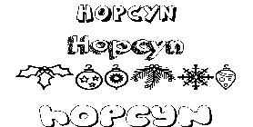 Coloriage Hopcyn