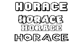 Coloriage Horace
