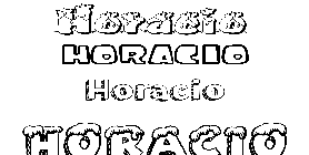 Coloriage Horacio