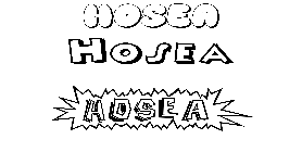 Coloriage Hosea