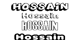 Coloriage Hossain