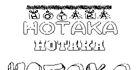 Coloriage Hotaka