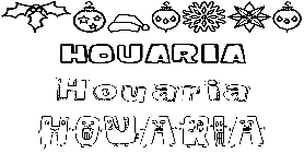 Coloriage Houaria