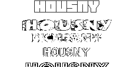 Coloriage Housny