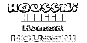 Coloriage Houssni