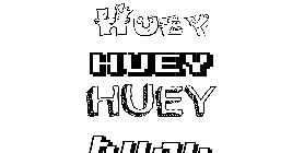 Coloriage Huey