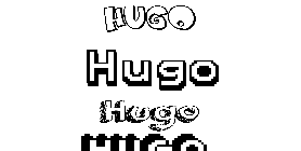 Coloriage Hugo