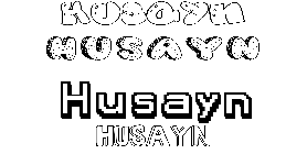 Coloriage Husayn