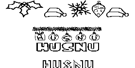 Coloriage Husnu