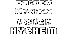 Coloriage Hychem