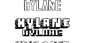 Coloriage Hylane