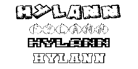 Coloriage Hylann
