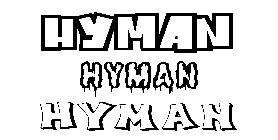 Coloriage Hyman