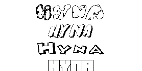 Coloriage Hyna