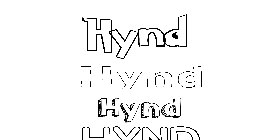 Coloriage Hynd