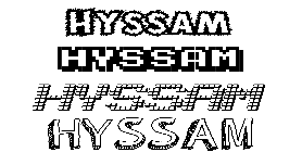 Coloriage Hyssam