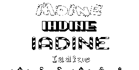 Coloriage Iadine