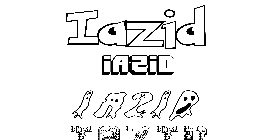 Coloriage Iazid