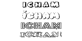 Coloriage Icham