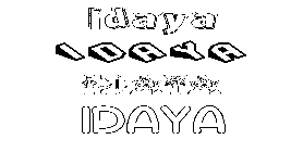 Coloriage Idaya