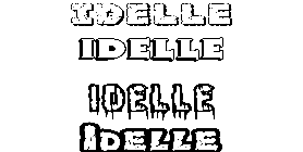 Coloriage Idelle