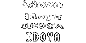 Coloriage Idoya