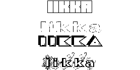 Coloriage Iikka