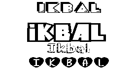 Coloriage Ikbal