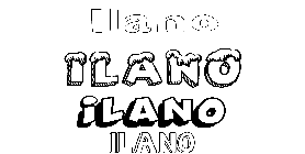 Coloriage Ilano