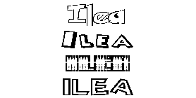 Coloriage Ilea