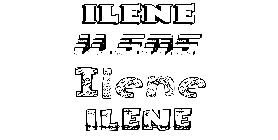 Coloriage Ilene