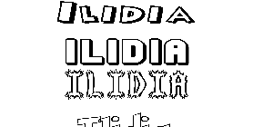Coloriage Ilidia