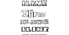 Coloriage Iline