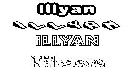 Coloriage Illyan