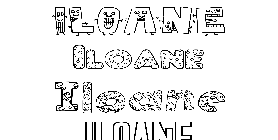 Coloriage Iloane