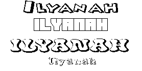Coloriage Ilyanah