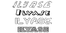 Coloriage Ilyase