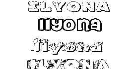 Coloriage Ilyona