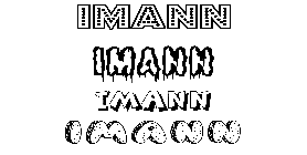 Coloriage Imann