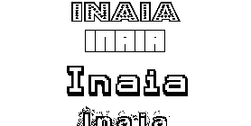 Coloriage Inaia