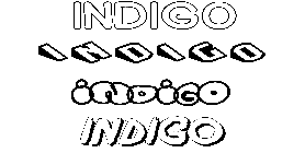 Coloriage Indigo