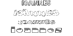 Coloriage Ioannes