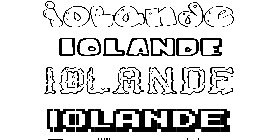 Coloriage Iolande