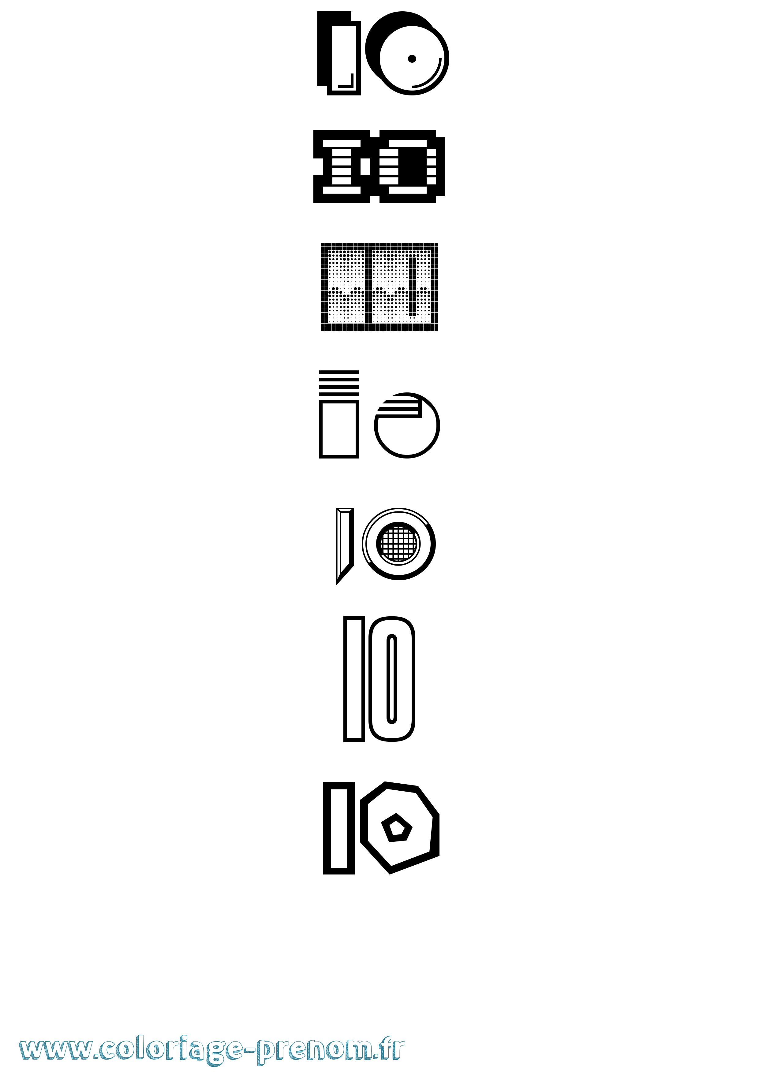 Coloriage Io Jeux Vidéos Coloriage prénom Io Jeux Vidéos